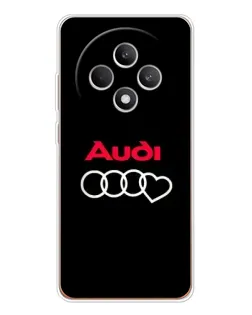 Чехол для OPPO Reno 12 F с картинкой «Логотип Audi Heart» Чехол для OPPO Reno 12 F с картинкой «Логотип Audi Heart»