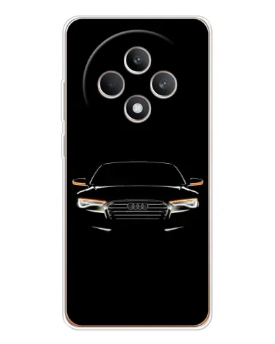 Чехол для OPPO Reno 12 F с картинкой «Audi — ночной контур»