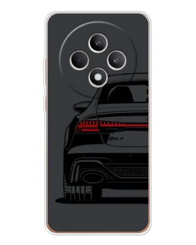 Чехол для OPPO Reno 12 F с картинкой «Задняя часть Audi — арт»
