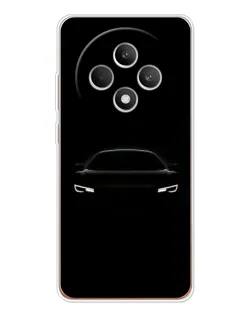 Чехол для OPPO Reno 12 F с картинкой «Взгляд Audi в темноте»