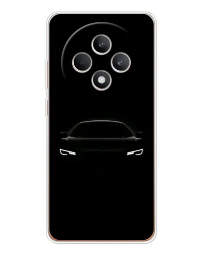 Чехол для OPPO Reno 12 F с картинкой «Взгляд Audi в темноте»