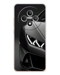 Чехол для OPPO Reno 12 F с картинкой «Lamborghini фары детализация»
