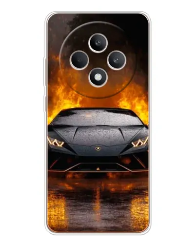 Чехол для OPPO Reno 12 F с картинкой «Lamborghini в огне» Чехол для OPPO Reno 12 F с картинкой «Lamborghini в огне»