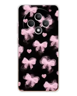 Чехол для OPPO Reno 12 F с картинкой «Геометрия банта»