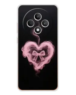 Чехол для OPPO Reno 12 F с картинкой «Дымчатое сердце»