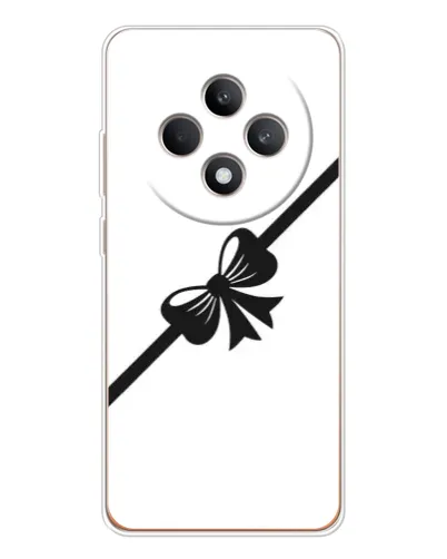 Чехол для OPPO Reno 12 F с картинкой «Диагональный бант» Чехол для OPPO Reno 12 F с картинкой «Диагональный бант»