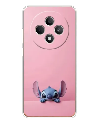 Чехол для OPPO Reno 12 F с картинкой «Stitch выглядывает»