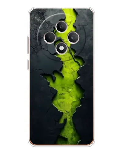Чехол для OPPO Reno 12 F с картинкой «Салатовый разлом скалы» Чехол для OPPO Reno 12 F с картинкой «Салатовый разлом скалы»