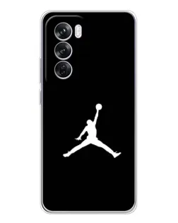 Чехол для OPPO Reno 12 Pro с картинкой «Jordan Silhouette» Чехол для OPPO Reno 12 Pro с картинкой «Jordan Silhouette»