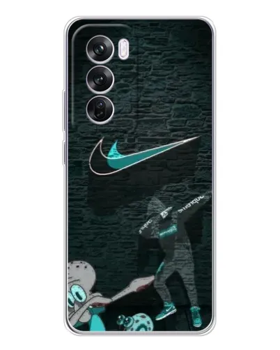 Чехол для OPPO Reno 12 Pro с картинкой «Спортивный арт Nike» Чехол для OPPO Reno 12 Pro с картинкой «Спортивный арт Nike»