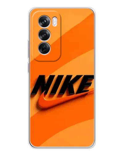 Чехол для OPPO Reno 12 Pro с картинкой «Оранжевый драйв Nike» Чехол для OPPO Reno 12 Pro с картинкой «Оранжевый драйв Nike»