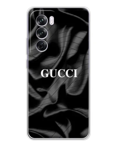 Чехол для OPPO Reno 12 Pro с картинкой «Gucci — шелковые волны» Чехол для OPPO Reno 12 Pro с картинкой «Gucci — шелковые волны»