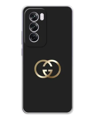 Чехол для OPPO Reno 12 Pro с картинкой «Минимализм Gucci» Чехол для OPPO Reno 12 Pro с картинкой «Минимализм Gucci»