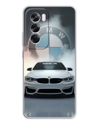 Чехол для OPPO Reno 12 Pro с картинкой «BMW в белом дыму» Чехол для OPPO Reno 12 Pro с картинкой «BMW в белом дыму»
