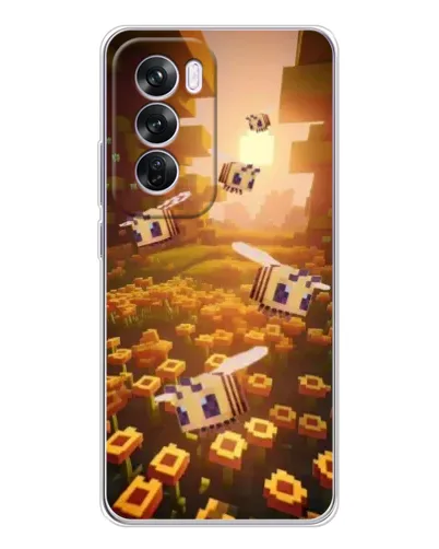 Чехол для OPPO Reno 12 Pro с картинкой «Поле подсолнухов» Чехол для OPPO Reno 12 Pro с картинкой «Поле подсолнухов»