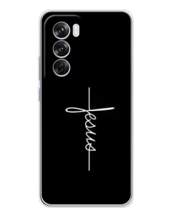 Чехол для OPPO Reno 12 Pro с картинкой «Тонкая линия веры»