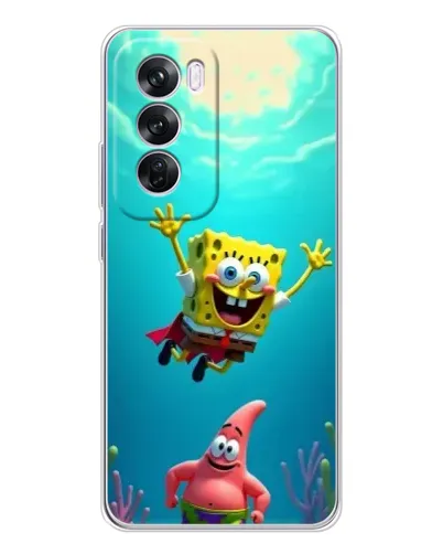 Чехол для OPPO Reno 12 Pro с картинкой «Спанч Боб под водой» Чехол для OPPO Reno 12 Pro с картинкой «Спанч Боб под водой»