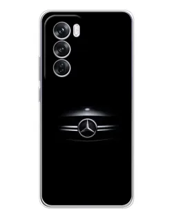 Чохол для OPPO Reno 12 Pro з картинкою «Mercedes — абстрактні лінії» Чохол для OPPO Reno 12 Pro з картинкою «Mercedes — абстрактні лінії»