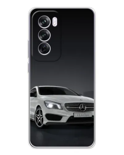 Чехол для OPPO Reno 12 Pro с картинкой «Mercedes AMG GT Silver» Чехол для OPPO Reno 12 Pro с картинкой «Mercedes AMG GT Silver»