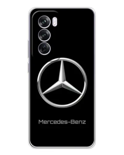 Чехол для OPPO Reno 12 Pro с картинкой «Mercedes Silver Logo» Чехол для OPPO Reno 12 Pro с картинкой «Mercedes Silver Logo»