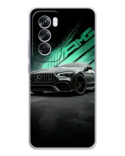 Чехол для OPPO Reno 12 Pro с картинкой «Темный Mercedes AMG» Чехол для OPPO Reno 12 Pro с картинкой «Темный Mercedes AMG»