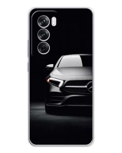 Чехол для OPPO Reno 12 Pro с картинкой «Свет фар Mercedes» Чехол для OPPO Reno 12 Pro с картинкой «Свет фар Mercedes»