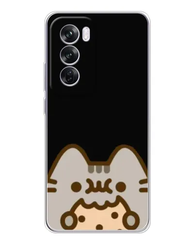 Чохол для OPPO Reno 12 Pro з картинкою «Пушин на чорному» Чохол для OPPO Reno 12 Pro з картинкою «Пушин на чорному»