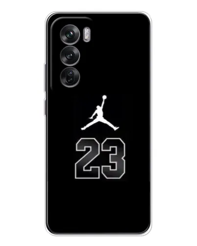Чехол для OPPO Reno 12 с картинкой «Jordan Flight 23»