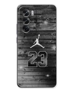 Чехол для OPPO Reno 12 с картинкой «Jordan Carbon 23»