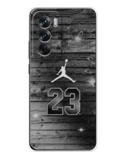 Чехол для OPPO Reno 12 с картинкой «Jordan Carbon 23»