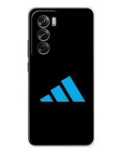 Чехол для OPPO Reno 12 с картинкой «Adidas Cyan Logo» Чехол для OPPO Reno 12 с картинкой «Adidas Cyan Logo»