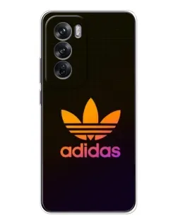 Чехол для OPPO Reno 12 с картинкой «Градиент Adidas» Чехол для OPPO Reno 12 с картинкой «Градиент Adidas»