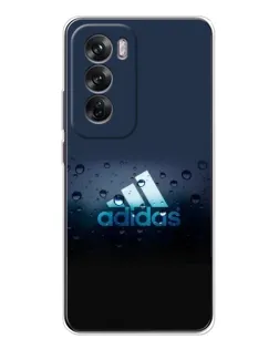 Чехол для OPPO Reno 12 с картинкой «Adidas Water Drops» Чехол для OPPO Reno 12 с картинкой «Adidas Water Drops»