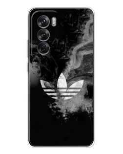 Чехол для OPPO Reno 12 с картинкой «Абстрактный дым Adidas» Чехол для OPPO Reno 12 с картинкой «Абстрактный дым Adidas»