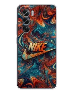 Чехол для OPPO Reno 12 с картинкой «Nike в абстракции» Чехол для OPPO Reno 12 с картинкой «Nike в абстракции»