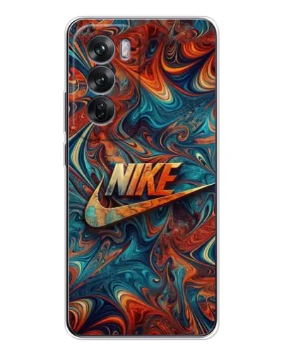 Чехол для OPPO Reno 12 с картинкой «Nike в абстракции» Чехол для OPPO Reno 12 с картинкой «Nike в абстракции»
