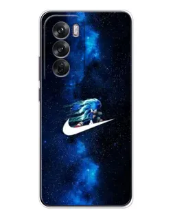 Чехол для OPPO Reno 12 с картинкой «Звездный путь Nike» Чехол для OPPO Reno 12 с картинкой «Звездный путь Nike»