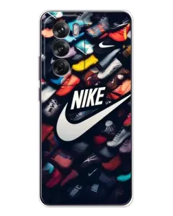 Чехол для OPPO Reno 12 с картинкой «Коллекция кроссовок Nike» Чехол для OPPO Reno 12 с картинкой «Коллекция кроссовок Nike»