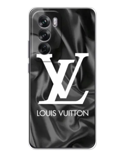 Чехол для OPPO Reno 12 с картинкой «Шелковый Louis Vuitton»