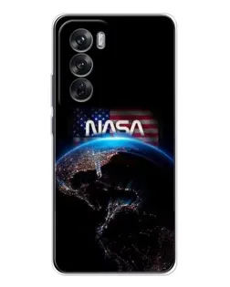 Чехол для OPPO Reno 12 с картинкой «Земля из космоса NASA» Чехол для OPPO Reno 12 с картинкой «Земля из космоса NASA»