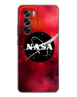 Чохол для OPPO Reno 12 з картинкою «NASA — червона туманність»