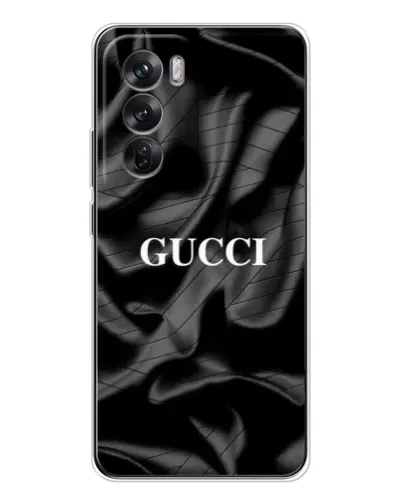 Чехол для OPPO Reno 12 с картинкой «Gucci — шелковые волны»