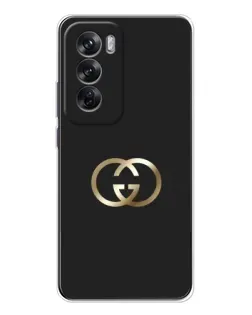 Чехол для OPPO Reno 12 с картинкой «Минимализм Gucci» Чехол для OPPO Reno 12 с картинкой «Минимализм Gucci»