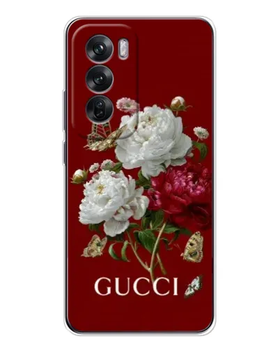 Чехол для OPPO Reno 12 с картинкой «Gucci —  сад»