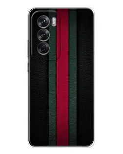 Чехол для OPPO Reno 12 с картинкой «Gucci — неоновая линия» Чехол для OPPO Reno 12 с картинкой «Gucci — неоновая линия»
