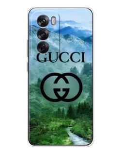 Чехол для OPPO Reno 12 с картинкой «Gucci — горный пейзаж» Чехол для OPPO Reno 12 с картинкой «Gucci — горный пейзаж»