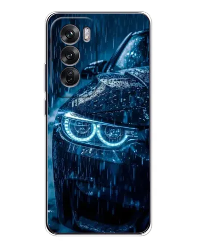 Чехол для OPPO Reno 12 с картинкой «BMW под дождем» Чехол для OPPO Reno 12 с картинкой «BMW под дождем»
