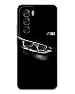 Чехол для OPPO Reno 12 с картинкой «BMW — взгляд тигра»
