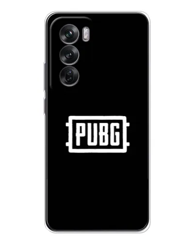 Чохол для OPPO Reno 12 з картинкою «Лого BMW — металевий блиск»