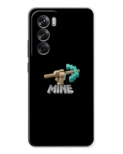 Чохол для OPPO Reno 12 з картинкою «Алмазне кайло»